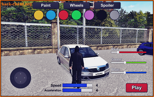 Logan Drift & Driving Simulator screenshot