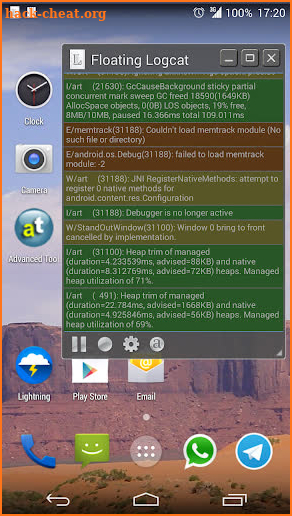 Logcat Extreme Pro screenshot