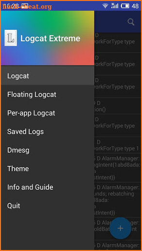 Logcat Extreme Pro screenshot