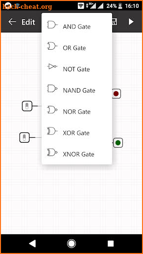 Logic Gate Simulator screenshot