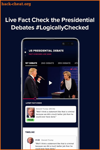 Logically - Check Fake News and Verify Facts screenshot