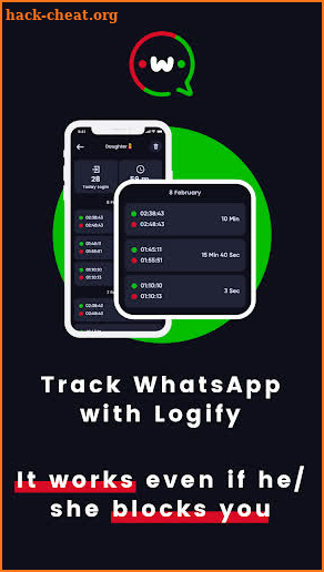 Logify - WhatsApp Tracker screenshot