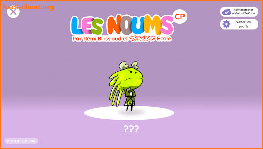 Login Access: Les Noums CP screenshot