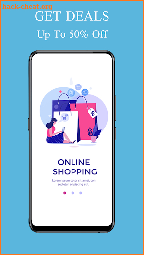Login Wish Shopping App screenshot
