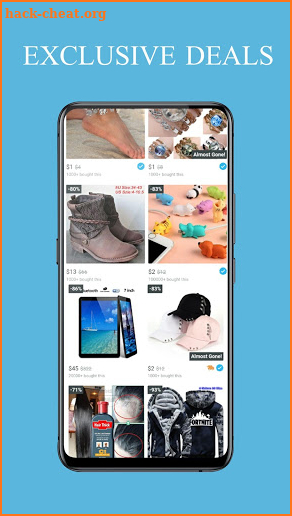 Login Wish Shopping App screenshot