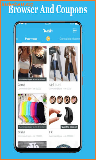 Login Wish Shopping App Online screenshot