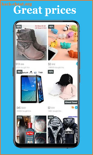 Login Wish Shopping App Online screenshot