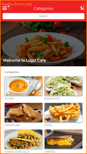 Logix Cafe screenshot