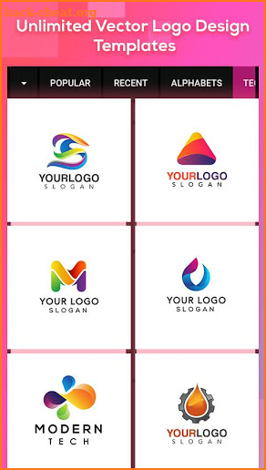 Logo Designer - Free Logo Maker & Monogram Creator screenshot