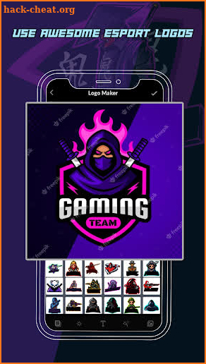 Logo Esport Maker - Create Gaming Logo Maker screenshot
