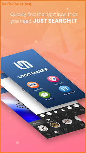Logo Maker 2018 & Logo 3D Pro:Logo Designer Free screenshot