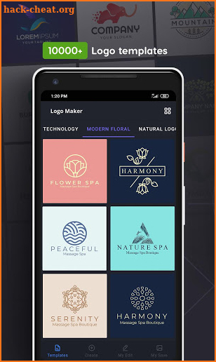 Logo Maker & Logo Creator - Free Logo Templates screenshot