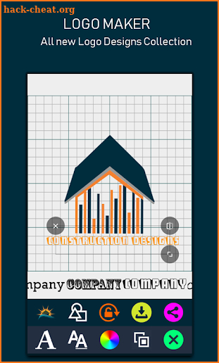 Logo Maker Free - Construction/Architecture Design screenshot