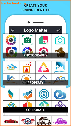 Logo Maker - Icon Maker, Creative Graphic Designer screenshot