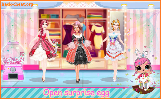 Lol a Dolls dress up spanish princess surprise screenshot