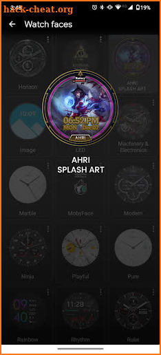 LOL  - Ahri Splash Art screenshot