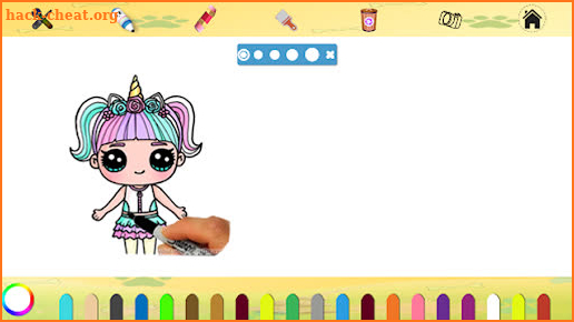 lol dolls Coloring screenshot