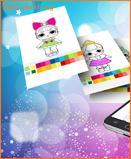 lol dolls girls & pets Coloring Book screenshot