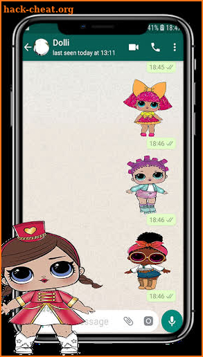 Lol Dolls Stickers (WAStickersApps) screenshot