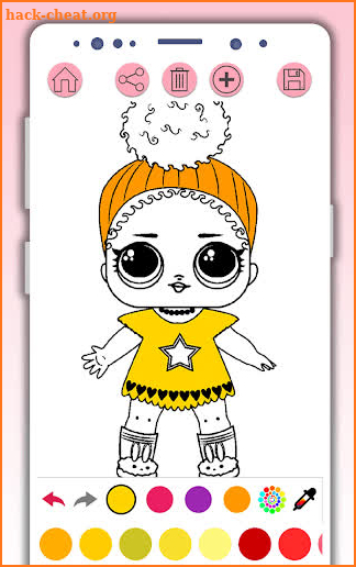 Lol Surprise Coloring Pages Dolls Coloring Book screenshot