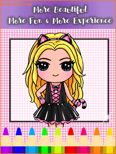 LOL Surprise DOLL Coloring Book and Game screenshot
