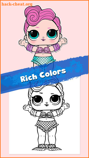 lol surprise dolls coloring book, fashion games screenshot