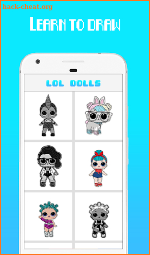 Lol Surprise Dolls Coloring By Number screenshot