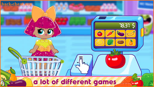 LOL Surprise Dolls Games Supermarket Shopping screenshot