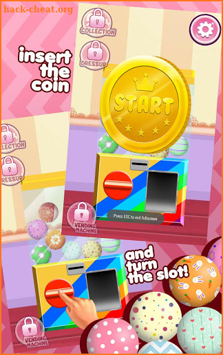 LOL! Vending Machine, Surprise Egg & Dressup Game screenshot