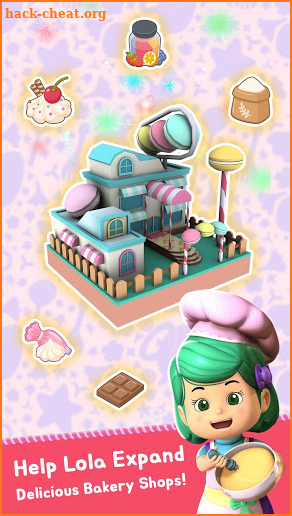 Lola Bakery - Puzzle & Idle Store Tycoon with Kiko screenshot