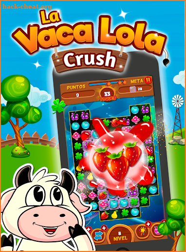 Lola Crush: Farm Puzzle screenshot