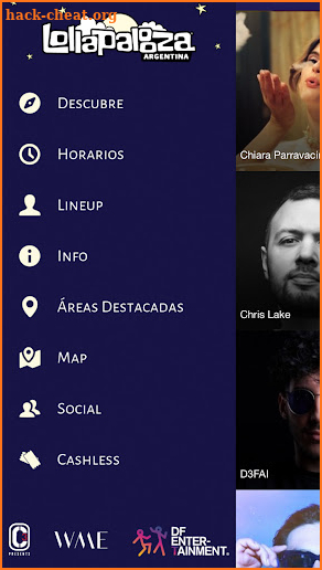 Lollapalooza Argentina screenshot