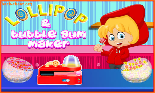 Lollipop & Bubble Gum Maker - A Candy Making Game screenshot