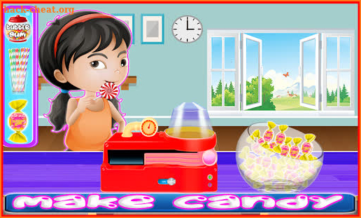 Lollipop & Bubble Gum Maker - A Candy Making Game screenshot
