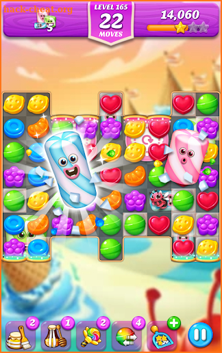 Lollipop & Marshmallow Match3 screenshot