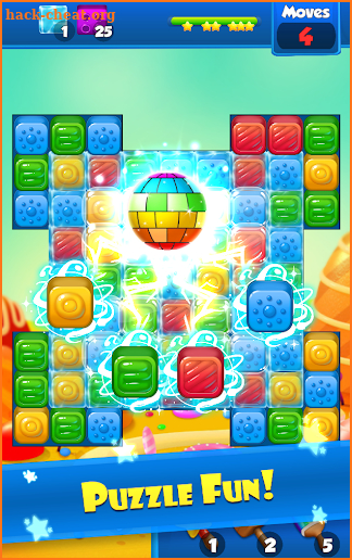 Lollipop Crush Cubes Blast screenshot