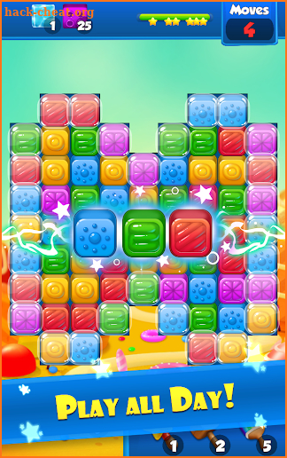 Lollipop Crush Cubes Blast screenshot