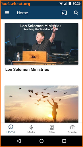 Lon Solomon Ministries screenshot