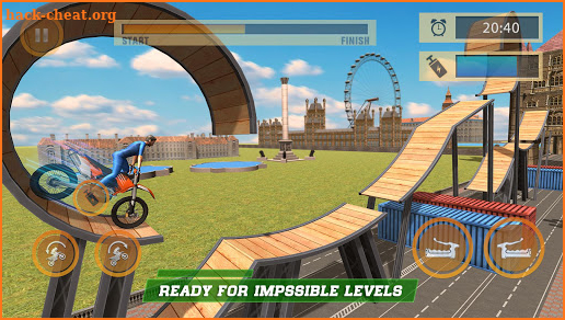 London City Motorbike Stunt Riding Simulator screenshot