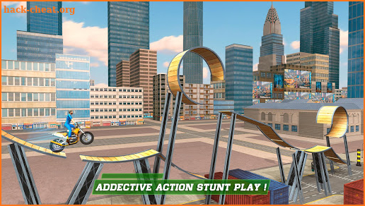 London City Motorbike Stunt Riding Simulator screenshot