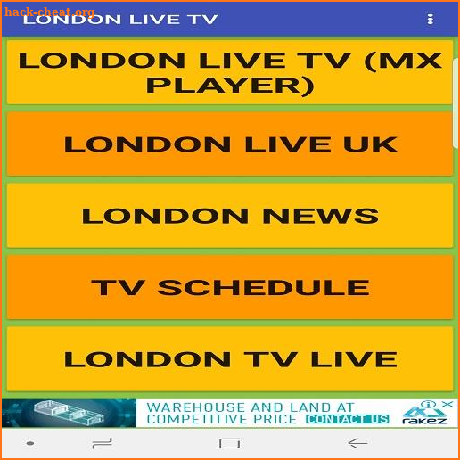 LONDON LIVE UK TV screenshot