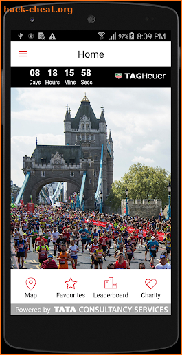 London Marathon 2018 screenshot