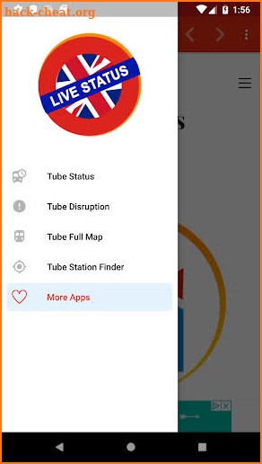 London Tube Service Status & Map screenshot