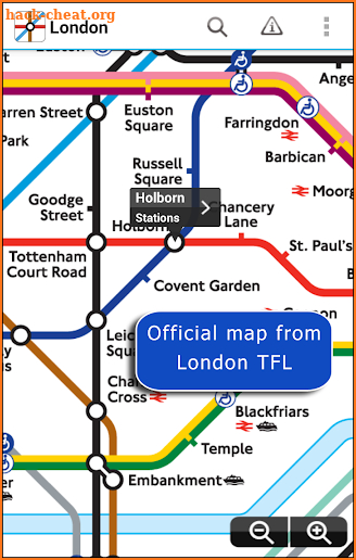 London Underground screenshot