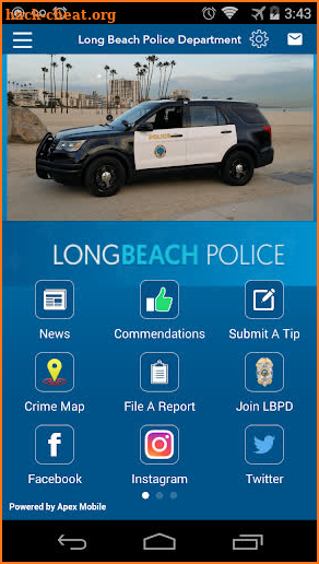 Long Beach PD screenshot