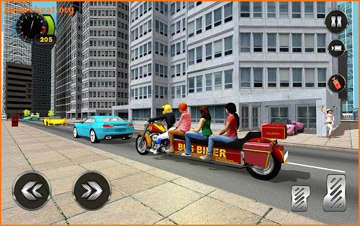 Long Bike Driving Simulator - Passengers Transport screenshot