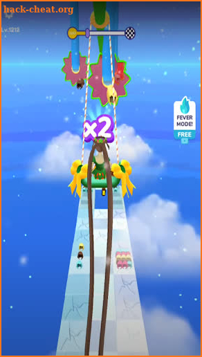 Long Hair Challenge Run Game screenshot
