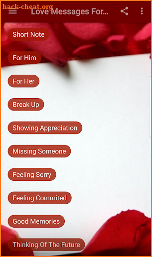 Long Love Messages For Him And Her screenshot