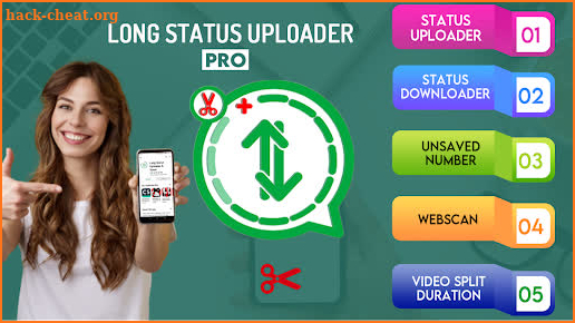 Long Status Uploader Pro screenshot