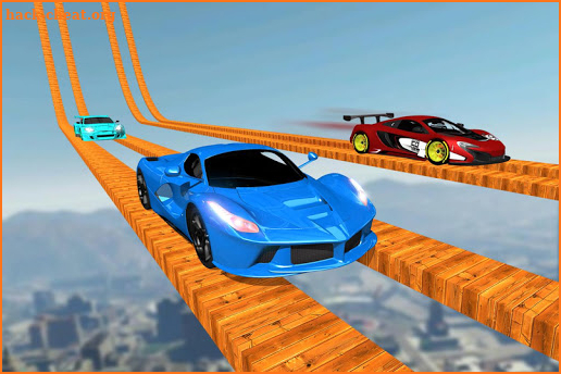 Longest Tightrope Mega Ramp Car Racing Stunts Game screenshot